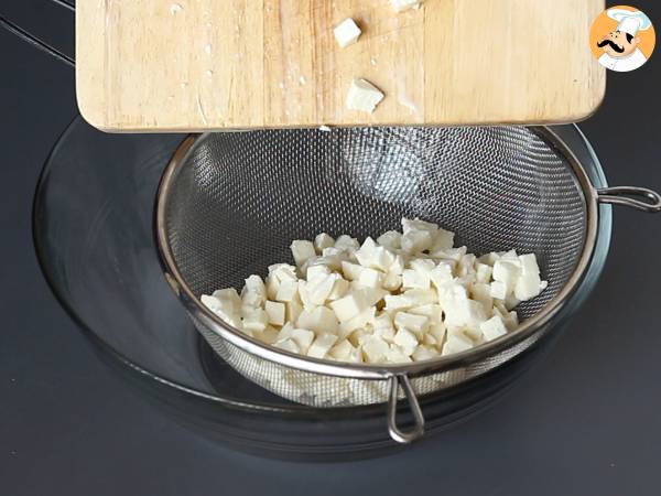 Italian eggplant gratin parmigiana - Preparation step 1