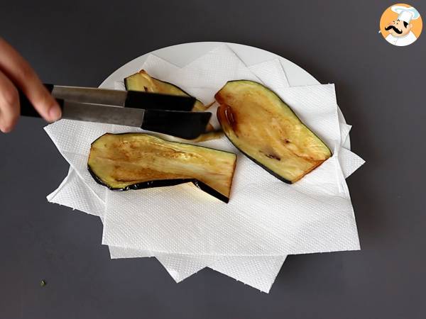 Italian eggplant gratin parmigiana - Preparation step 6