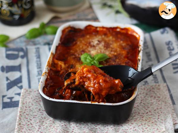 Italian eggplant gratin parmigiana - Preparation step 11