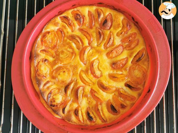 Easy apricot clafoutis - Preparation step 8