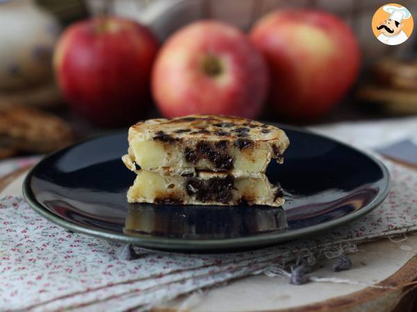 Apple pancakes with no added sugars - Preparation step 7