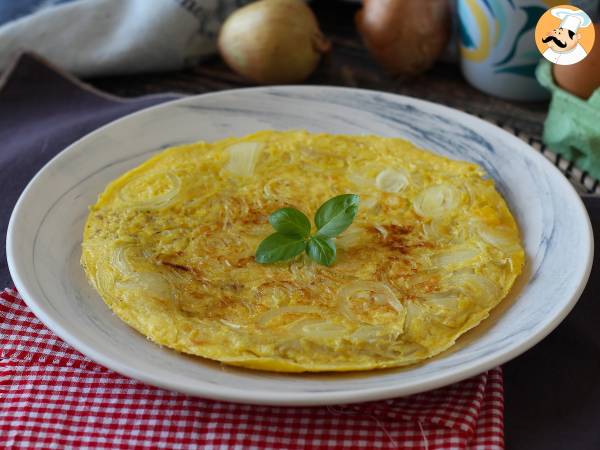 Onion frittata, the perfect omelette for a quick meal! - Preparation step 7