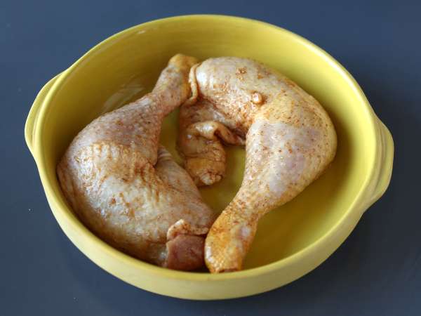 How to cook chicken thighs in the oven? - Preparation step 3
