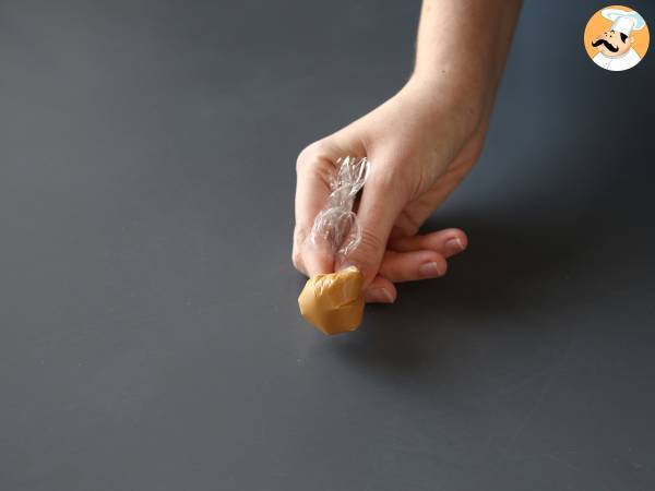 Peanut butter stuffed mochis - Preparation step 2