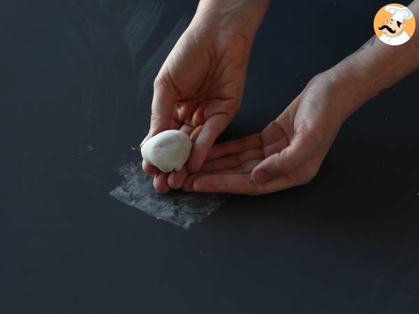 Peanut butter stuffed mochis - Preparation step 10