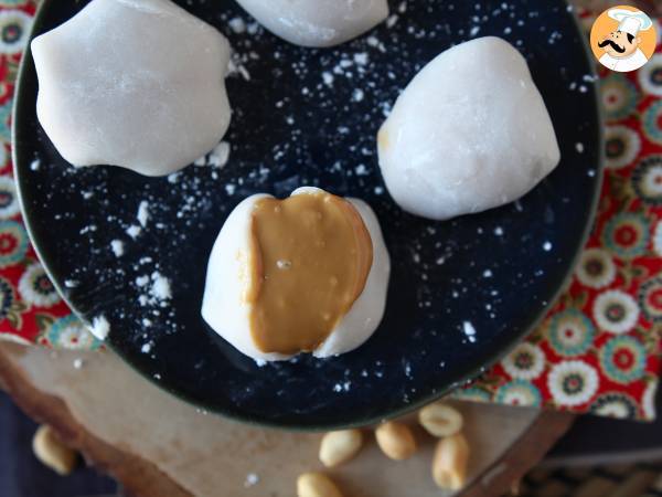 Peanut butter stuffed mochis - Preparation step 11