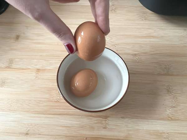 Soft-boiled egg in the air fryer, the foolproof trick for perfect cooking! - Preparation step 3