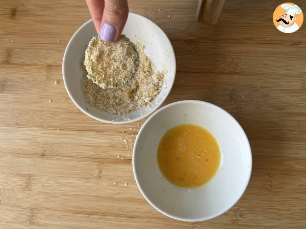 Air fryer zucchini chips - Preparation step 3