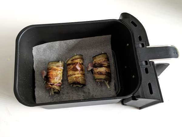 Air fryer eggplant rolls - involtini - Preparation step 5