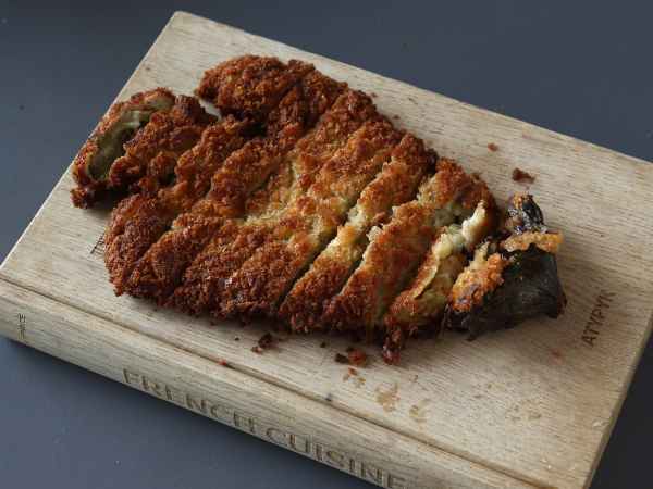 Breaded eggplant with panko breadcrumbs, katsu-style japanese curry but vegetarian - Preparation step 15