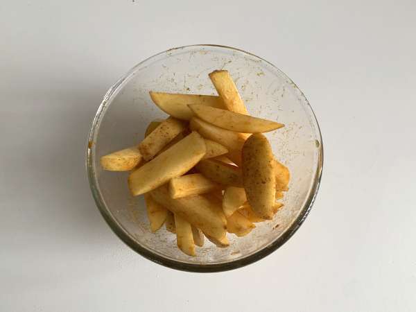 How to make crispy fries in the airfryer? - Preparation step 6