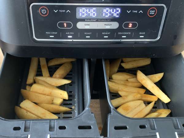 How to make crispy fries in the airfryer? - Preparation step 7