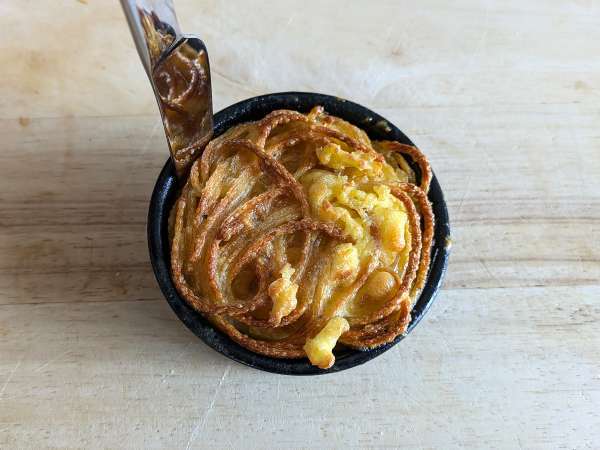 Pasta frittata in airfryer - Preparation step 7