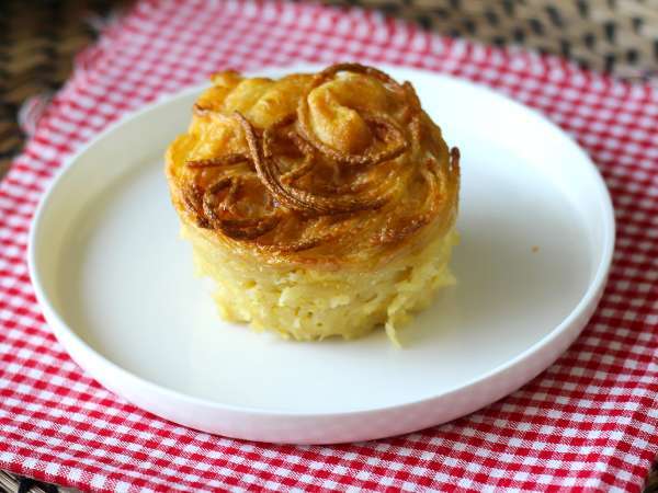 Pasta frittata in airfryer - Preparation step 8