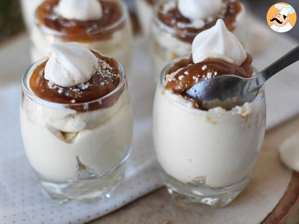 Mont blanc-style verrines with chestnut cream and meringue - Preparation step 14