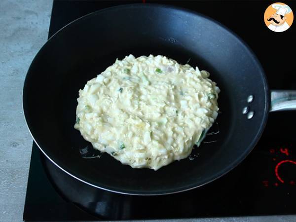 Okonomiyaki - japanese savory pancake - Preparation step 4