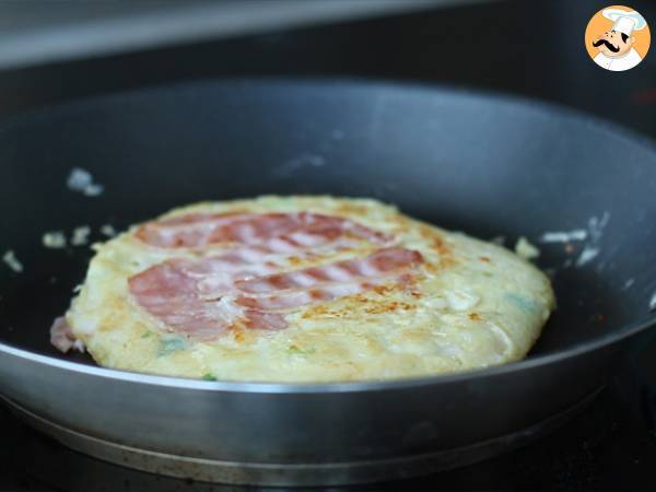 Okonomiyaki - japanese savory pancake - Preparation step 5