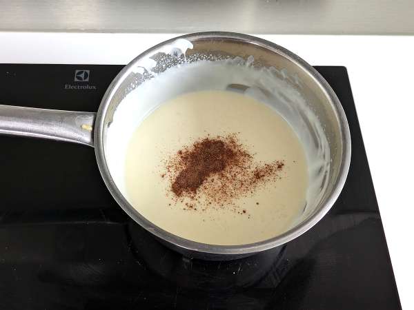 Cannelloni mushrooms and sausage - Preparation step 3