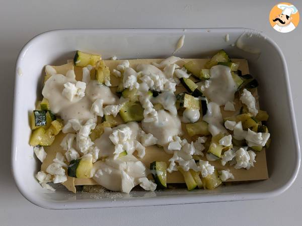 Creamy zucchini lasagna: the best vegetarian recipe to try! - Preparation step 7
