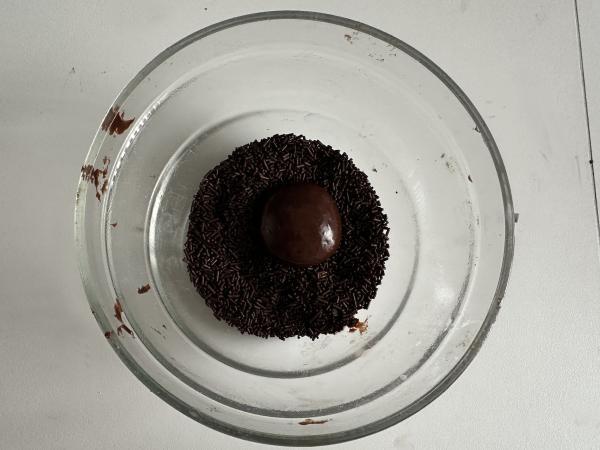 Fit Whey Brigadeiro: healthy, high in protein and guilt-free! - Preparation step 3