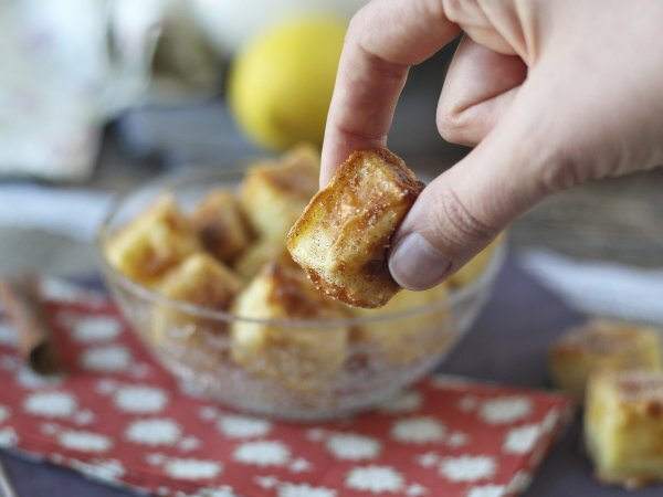 Spanish leche frita in an air fryer, the famous Easter treat! - Preparation step 12