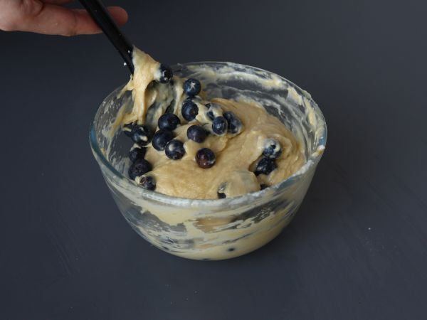 Blueberry muffins, a mini version of the French tourte des Pyrenées! - Preparation step 5