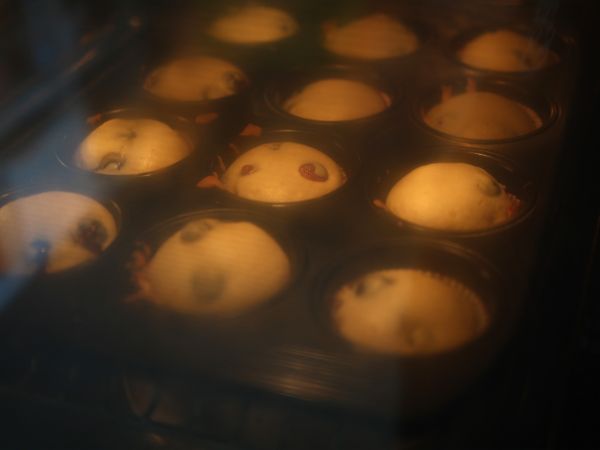 Blueberry muffins, a mini version of the French tourte des Pyrenées! - Preparation step 7