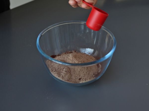 Protein brownies with whey, naturally gluten-free - Preparation step 1