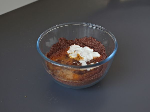 Protein brownies with whey, naturally gluten-free - Preparation step 2