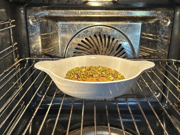 Salmon in pistachio crust - Preparation step 5
