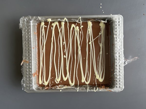 Rkhama, the Moroccan peanut and chocolate candy that doesn't need an oven - Preparation step 7