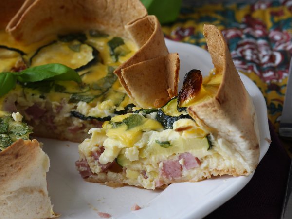 A quiche with a tortilla crust? It's possible! A light recipe, perfect for summer! - Preparation step 7