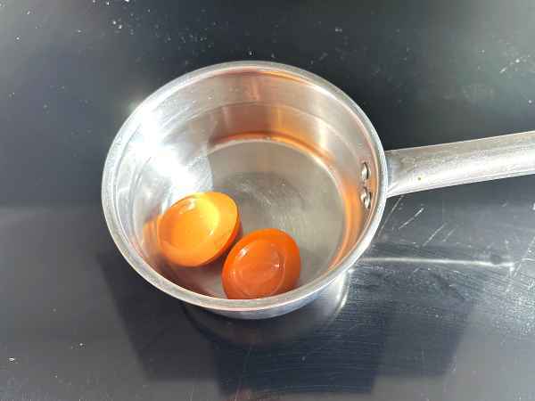Hard-boiled egg mayonnaise: light, tasty and oil-free - Preparation step 1