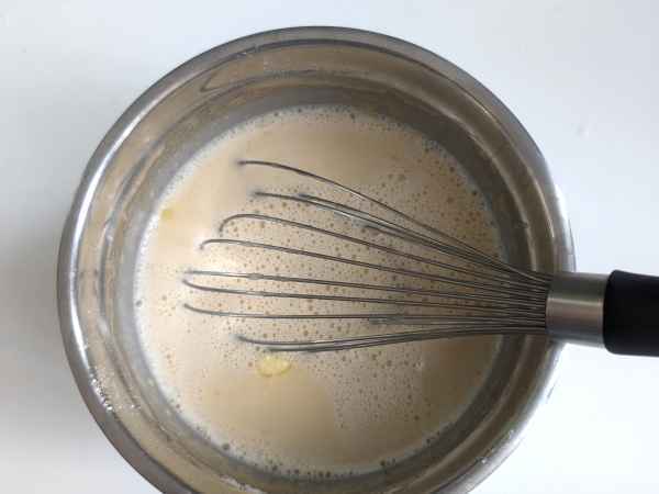 Apricot clafoutis with Air Fryer - Preparation step 3