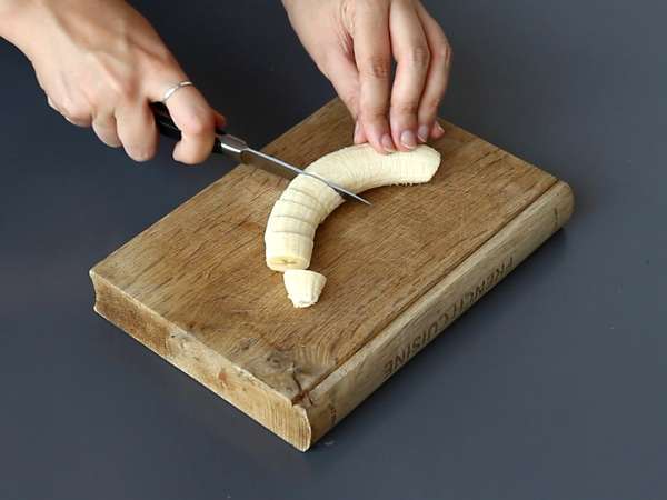 Vanilla whey ice cream, high in protein, fast and with 3 ingredients! - Preparation step 1