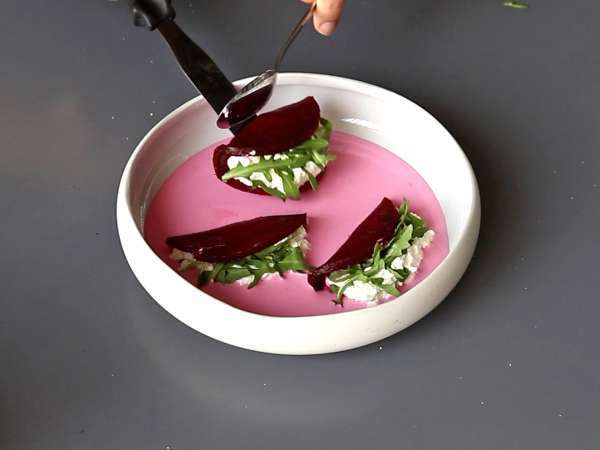 Beet ravioli, a simple and elegant starter - Preparation step 5