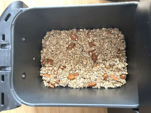 Granola express with airfryer, to crisp up your breakfast - Preparation step 4
