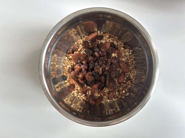 Granola express with airfryer, to crisp up your breakfast - Preparation step 5