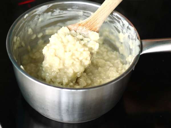 Roquefort Risotto - The Iconic Italian rice dish with blue cheese - Preparation step 5