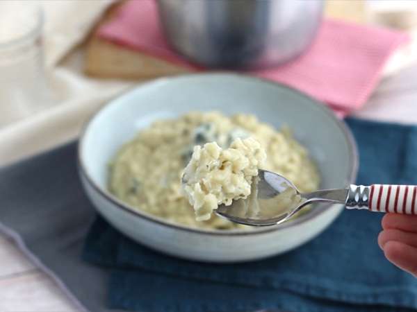 Roquefort Risotto - The Iconic Italian rice dish with blue cheese - Preparation step 6