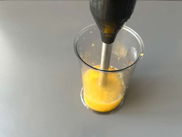 Mango bingsu, the delicious Korean dessert with mango that triumphs worldwide - Preparation step 4