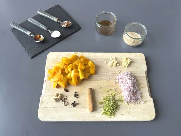 Homemade mango chutney: the sweet and sour Indian condiment that goes with everything - Preparation step 1