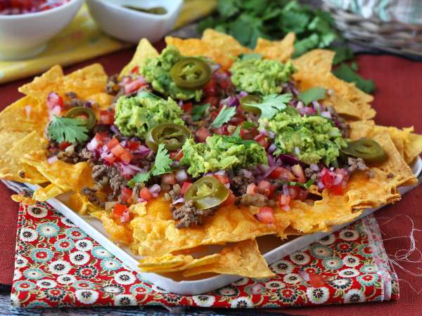 Garnished nachos perfect for an aperitif dinner! - Preparation step 6