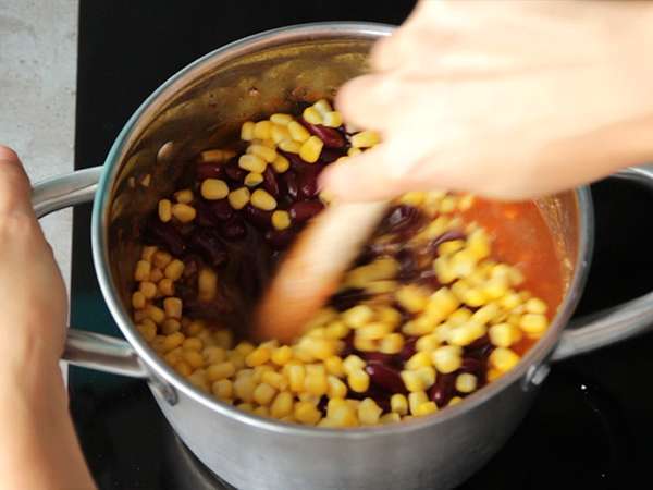 Mexican chili con carne - Preparation step 5