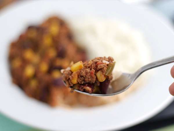 Mexican chili con carne - Preparation step 6