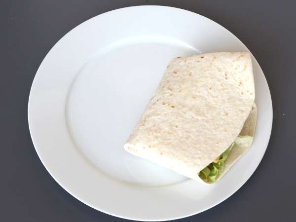 Big Mac-style wraps, quick, practical and economical - Preparation step 8