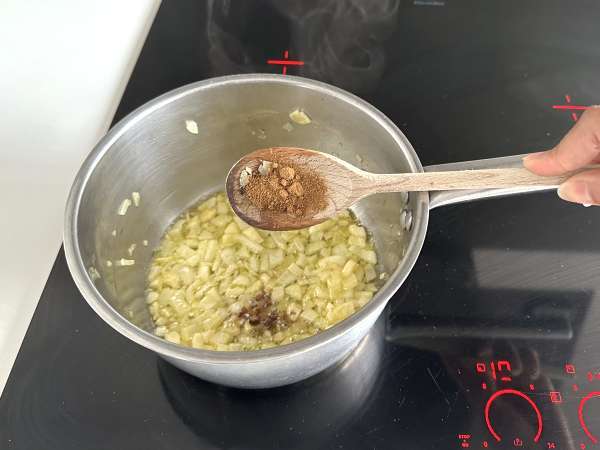 How to cook green lentils - Preparation step 2