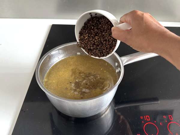 How to cook green lentils - Preparation step 3