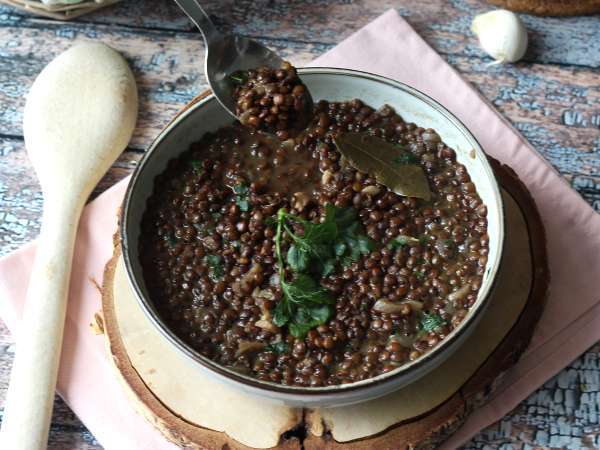 How to cook green lentils - Preparation step 5