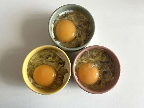 Mushroom baked eggs: a quick and ultra-comforting recipe! - Preparation step 8